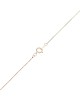 Diamond Bypass Drop Necklace in Yellow Gold